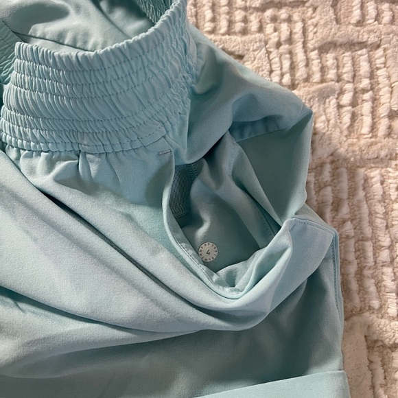 Lululemon Women's Light Blue Shorts - Picture 5 of 9